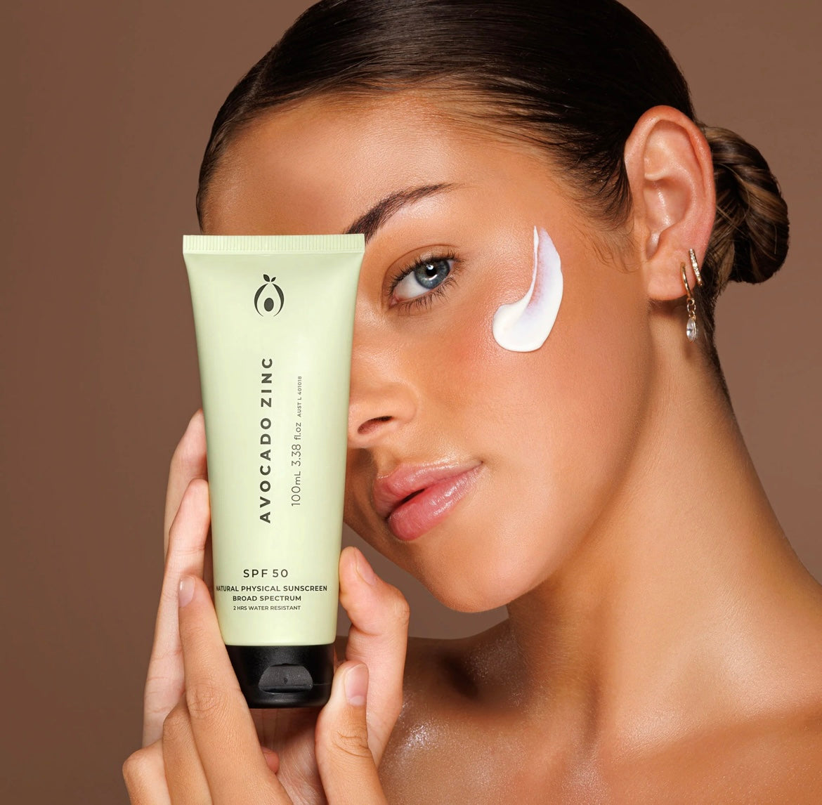 Avocado Zinc SPF 50 Natural Physical Sunscreen